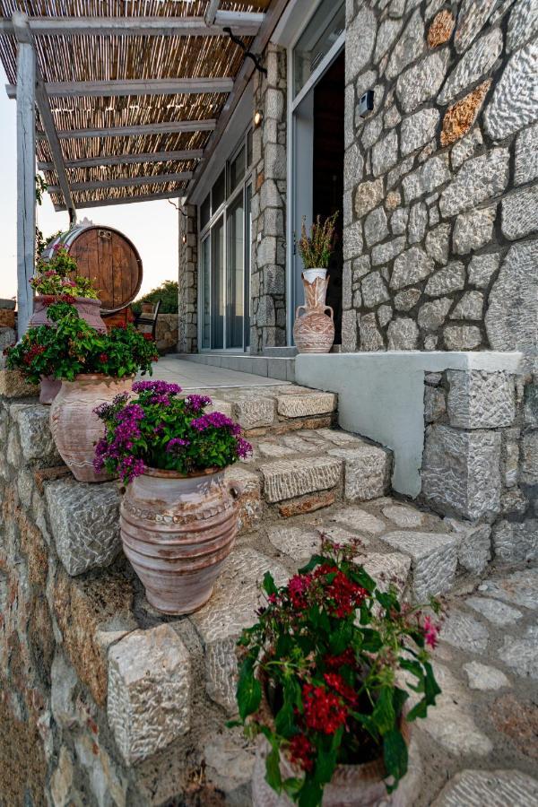 Chrysanthi'S Stone House Villa Afándu Kültér fotó