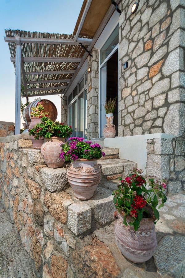 Chrysanthi'S Stone House Villa Afándu Kültér fotó